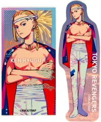 【中古】シール・ステッカー 龍宮寺堅(ドラケン) ステッカーセット(2枚セット) 「まるくじ 東京リベンジャーズ 祭りver.」 小吉05