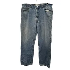 Levi's 550 デニムパンツ W40 ライトブルー リーバイス ジップアップ ビッグサイズ リラックスフィット 古着卸 アメリカ仕入 2507-497