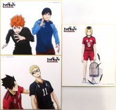 ハイキュー!! 音駒 クリアファイル コースター 色紙 まとめ売り - メルカリ
