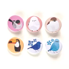 コロボックル シマエナガVer ピンズ 11点 THE TIME シマエナガちゃん一家 リールパスケース~GiGO限定