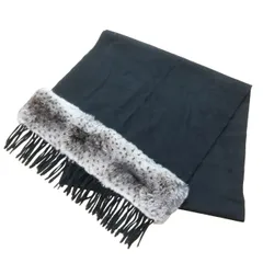 最高級クラウンクオリティチンチラファーショール