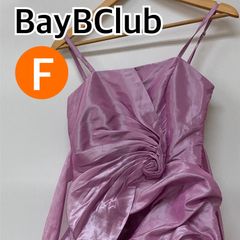 【新品】BayBClub ベイビークラブ ドレス パーティドレス ミニワンピース キャミワンピース バルーン ピンク レディース Fサイズ【CT1257】