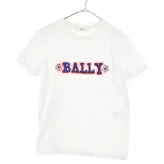 BALLY (バリー) ロゴエンブロイダリー半袖Tシャツ ホワイト レディースのサムネイル
