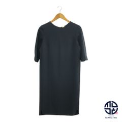 MUSE de DeuxiemeClasse ミューズ ドゥ ドゥーズィエムクラス ネイビー ワンピース 半袖 オケージョン アパレル 服 レディース サイズ38