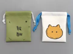 【中古】バッグ ハチワレ(報酬袋＆クッキー) ミニ巾着2個セット 「ちいかわ なんか小さくてかわいいやつ」