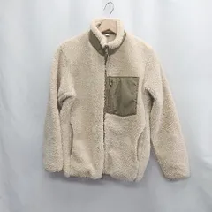 ◇ ⊇ UNIQLO ユニクロ 長袖 ボアパーカー サイズS ベージュ系 レディース E  【1504210002070】