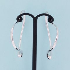 【中古】 Tiffany&Co. （ティファニー） ｵｰﾌﾟﾝﾊｰﾄ ﾋﾟｱｽ ブランドジュエリー ピアス/イヤリング  Silver 60020130 used:AB