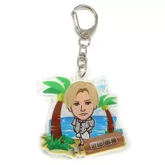 【中古】キーホルダー・マスコット(男性) 岩田剛典(三代目J Soul Brothers) アロハ衣装Ver. アクリルキーホルダー EXILE TRIBE STATION限定カプセル景品