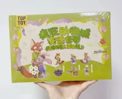 被りなし6種セット 海外 限定 ディズニー ズートピア TOPTOY 第1弾 ランダム アソート ボックス フィギュア セット ジュディ ホップス ニック ワイルド