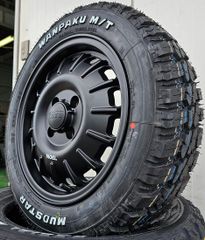 マッドスタータイヤホイールセット155/65R14デリカミニ、エヴリィ等