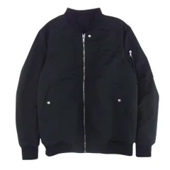 Rick Owens リックオウエンス 23AW RU02C7789-TH CLASSIC FLIGHT クラシック フライト ボンバー ジャケット MA-1 ブラック系 54【中古】のサムネイル
