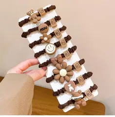 8点セット　ヘアアクセサリー　ヘアゴム　大人　シンプル髪留め　超可愛い髪飾り　親子 大人気