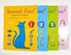 【書き込みなし・CD未開封】 Sounds Fun！Phonics 　4冊セット 英語学習　フォニックス