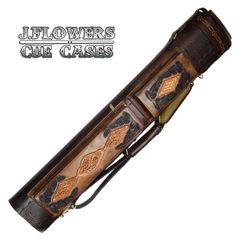 高級本革 カスタムキューケース 3B5S ハンドメイド 彫刻入り - メルカリ