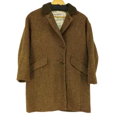 ハリスツイード Harris Tweed ツイードチェスターコート レディース import：Mのサムネイル