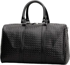 Raizm ボストンバッグ 旅行バッグ トラベルバッグ メンズ 大容量 ゴルフ 撥水 旅行カバン シンプル 2way(ブラック,  L)