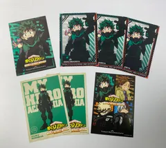 【まとめ売り】 僕のヒーローアカデミア 緑谷出久 ポストカード タワレコカフェ ７点セット