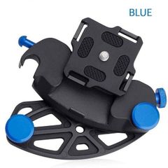 ピークデザイン キャプチャー 青（メタリックブルー） クイックリリース 互換品（サードパーティ） カメラクリップ