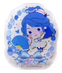 【中古】バッジ・ビンズ キュアアクア×タキシードサム 「アクリルクリップバッジコレクション Yes!プリキュア5GoGo!×サンリオキャラクターズ」
