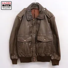 70s vintage A-2タイプ レザージャケット メンズ 表記40サイズ
