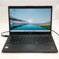 美品中古、超軽量777gのブラック色の富士通LIFEBOOK U939/B LIFEBOOK U939/A 超軽量777g 高性能 8世代 Corei5-8365U