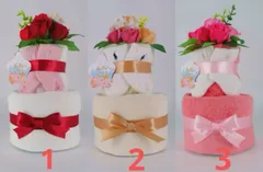 おむつケーキ　出産祝い　赤ちゃん　子供の日　ギフト 男の子 女の子 オムツケーキ