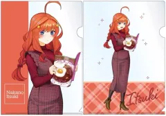 【中古】クリアファイル 中野五月(読書) A4クリアファイル二枚セット 「五等分の花嫁∬」