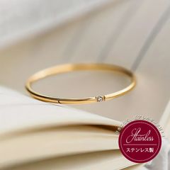 指輪 ステンレス製 リング 14号 金属アレルギー レディース シンプル 一粒 ジルコニア 細い 華奢 ゴールド メタル