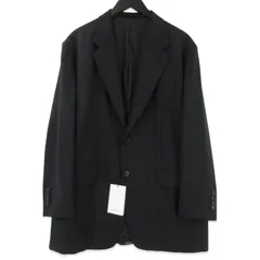 【美品】YLEVE イレーヴ リネンジャケット テーラード ブラック 春夏 YLÈVE / LAMBSWOOL DOUBLE CLOTH BEAVER SHORT CO | YLÈVE