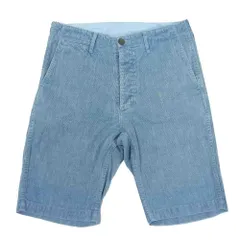 VISVIM ビズビム ショートパンツ 13SS 0113105008027 CHINO SHORTS KANO CORDUROY ショーツ コーデュロイ ショート パンツ ライトブルー系 1【中古】のサムネイル