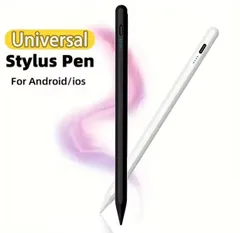 Universal stylus pen タッチペン　ブラック　充電式タッチペン iPad対応 スタイラスペン ipad ペンシル 互換品