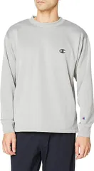 【新品】【Mサイズのみ】Champion(チャンピオン) TECH WEAVE 長袖 カジュアル シャツ　メンズ クルーネックスウェットシャツ　オックスフォードグレー　C3US002-070-M