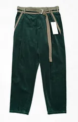 美品! sacai サカイ 21ss ドローストリングスパンツ サイズ1 カーキ 美品! sacai サカイ 21ss ドローストリングスパンツ サイズ1