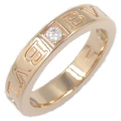 ブルガリ BVLGARI リング・指輪 B-zero1 ビーゼロワン リング 1PD K18PG（ピンクゴールド） ダイヤモンド B-zero1 リング 1PD レディース Used A