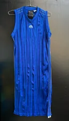 Alexander wang アレキサンダーワン × adidas originals アディダス オリジナルス プリーツ 加工 Vネック ワンピース スリー ストライプ