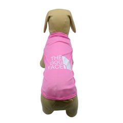 ペット用品 犬服 通気性 thedogface ドッグウェア ペットウェア　かわいいおしゃれ　小型犬　中型犬　お散歩　春夏　the dog face  桃色