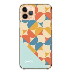 iPhone12 Pro Max ケース カバー アイフォン12 プロマックス スマホケース ハードケース 北欧柄 幾何学模様 シームレス カラフル 大人可愛い 大人女子 おしゃれ お洒落 カラー10