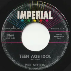 Ricky Nelson Teen Age Idol / I've Got My Eyes On You (And I Like What I See) Imperial US 5864 201421 R&B R&R レコード 7インチ 45