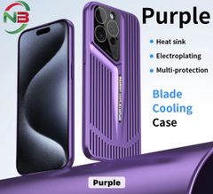 新型iPhone16Pro /16Pro Max用PC冷却放熱落下防止電話ケース ガラスレンズ保護 耐衝撃カバーFor iPhone 16 Pro Max