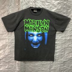 US古着》マリリンマンソン ロックT プリント 半袖 Tシャツ メンズL程 