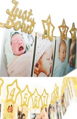 【特価セール】撮影 赤ちゃん ママ デコ 一歳 装飾 バナー 1 金 演出 星 記念 写真 飾り 映え 誕生日 ベビー ガーランド 1歳