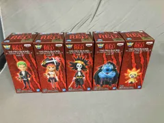 [全5種セット]バンプレスト 『ONE PIECE FILM RED』 ワールドコレクタブルフィギュア vol.2 ワンピース