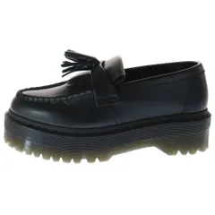 Dr.Martens (ドクターマーチン) VEGAN ADRIAN FELIX PLATFORM TASSEL LOAFERS 30648001 ビーガン エイドリアン フェリックスプラットフォームローファー シューズ ブラック レディース