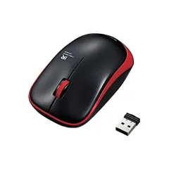 エレコム IRマウス ENELOシリーズ 無線 3ボタン 省電力 レッド M-IR07DRRD （1点）