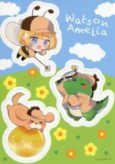 【中古】シール・ステッカー [単品] ワトソン・アメリア マグネットステッカーシート 「バーチャルYouTuber ホロライブEnglish ワトソン・アメリア 誕生日記念2023 誕生日記念フルセット」のサムネイル