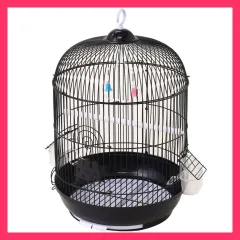 ★売れ筋★  鳥かご ケージ 小型 おしゃれ 多頭飼い 持ち運び 鳥籠 鳥小屋 バードケージ 底網 止まり木 鳥 庭 コンパクト バードキャリー 縦長 バードゲージのサムネイル