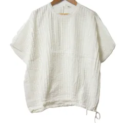 美品✨ 45R インドカディde Tシャツ レース フリル ブラウス 現行タグ 70730282.jpg