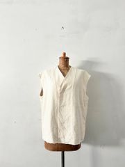 激レアコラボ★sillage Ivory apron vest ベスト エプロン 激レアコラボ☆sillage Ivory apron vest ベスト エプロン - メルカリ