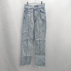 ◇ Θ rienda リエンダ カットオフ デニムパンツ ジーンズ サイズ25 ライトブルー レディース E  【1501160020703】