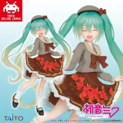 タイトーオンラインクレーン限定 初音ミク フィギュア 3rd season autumn ver. タイクレオンライン限定カラー キャラクター・ボーカル・シリーズ01 初音ミク プライズ タイトー